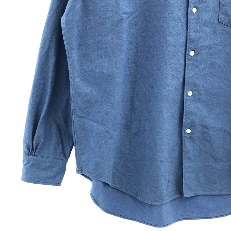 Graphpaper / グラフペーパー | 2025SS | Oxford L/S Band Collar Box Shirt / コットン バンドカラー オックスフォードシャツ | 1 | メンズ