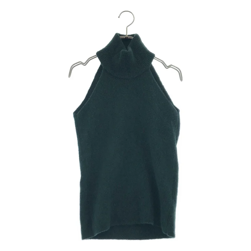JACQUEMUS / ジャックムス | ウール タートルネック ノースリーブ ニット | 36 | レディース