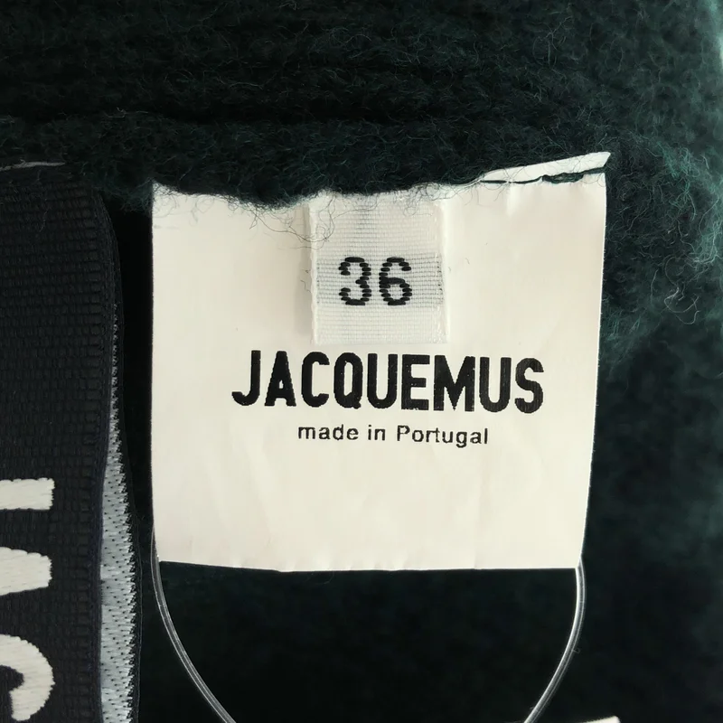 JACQUEMUS / ジャックムス | ウール タートルネック ノースリーブ ニット | 36 | レディース