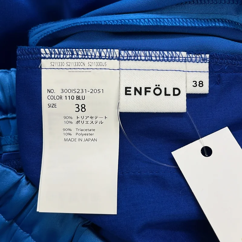 ENFOLD / エンフォルド | COLOR BLOCK PANTS ワイドイージーパンツ | 38 | レディース