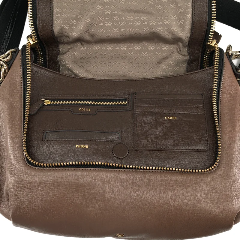 ANYA HINDMARCH / アニヤハインドマーチ | MAXI ZIP CROSS BODY ショルダーバッグ |