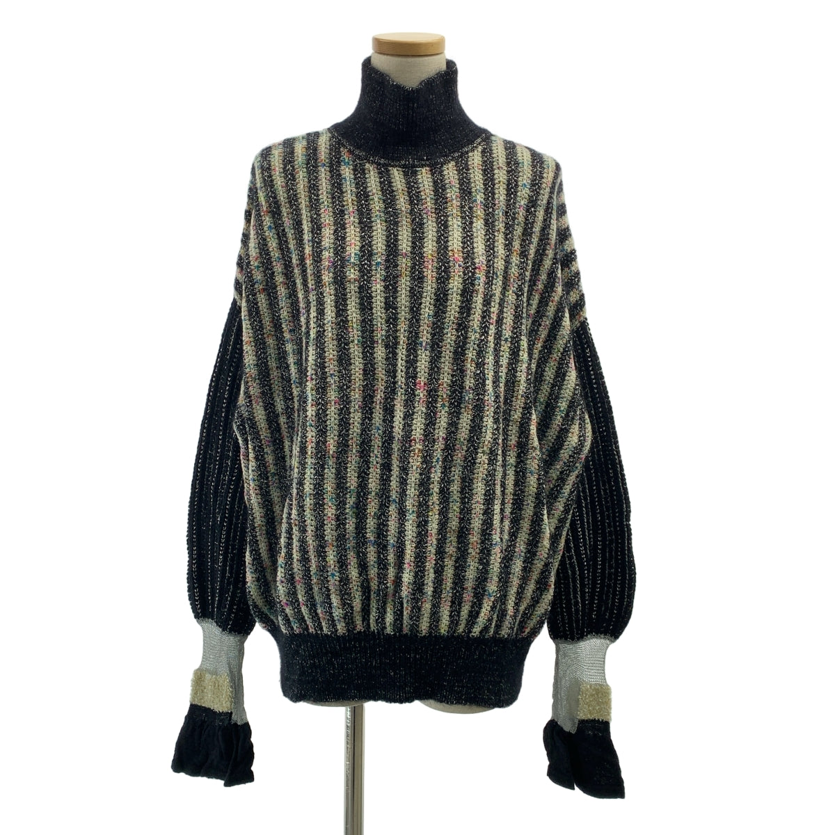 Mame Kurogouchi / マメクロゴウチ | Kasuri Knit Pullover / ウール