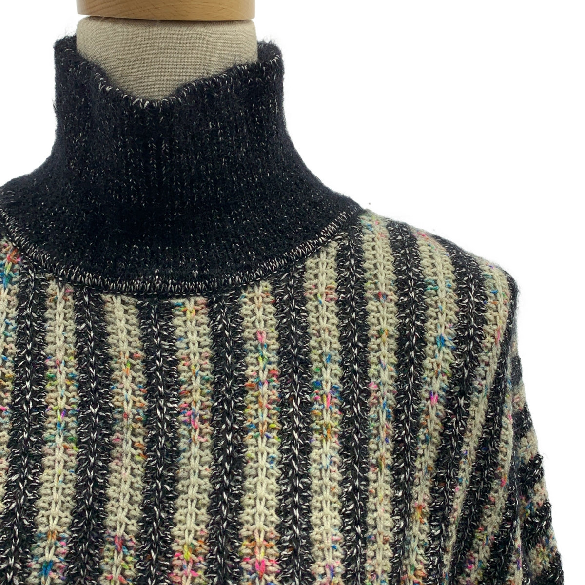 Mame Kurogouchi / マメクロゴウチ | Kasuri Knit Pullover / ウール