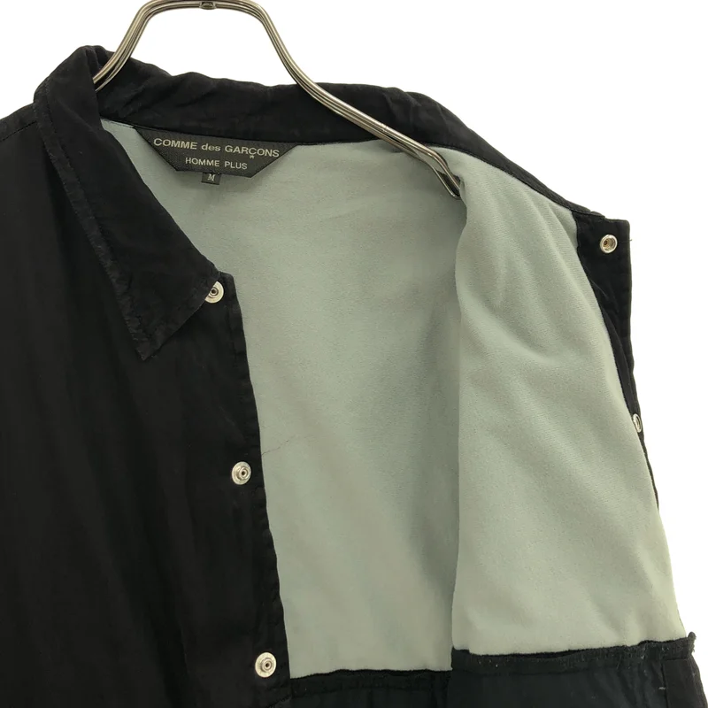 COMME des GARCONS HOMME PLUS / コムデギャルソンオムプリュス | 2020SS | キュプラ スタッフブルゾン コーチジャケット | M | メンズ