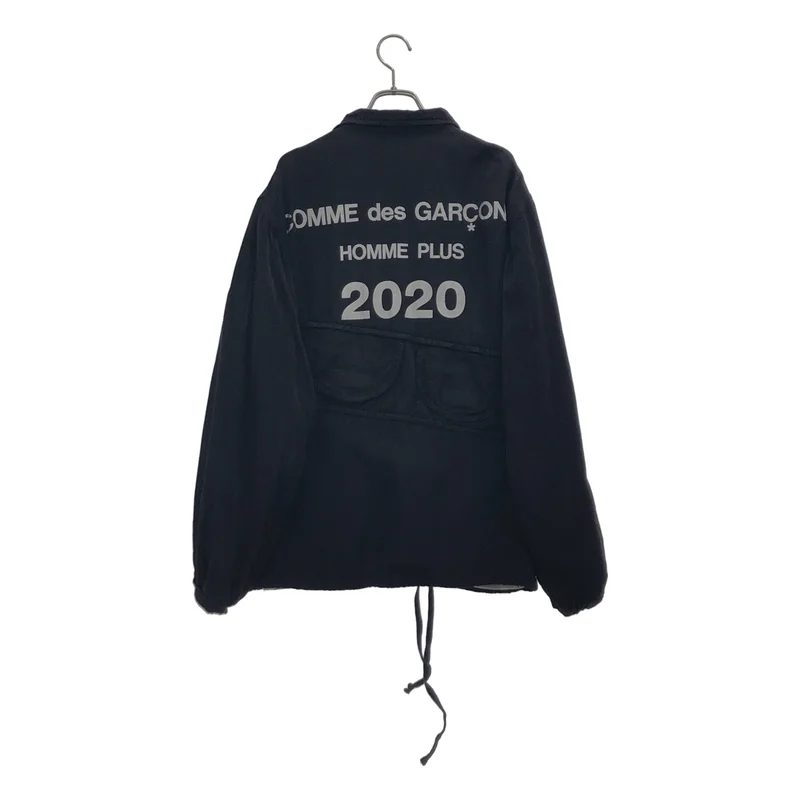 COMME des GARCONS HOMME PLUS / コムデギャルソンオムプリュス | 2020SS | キュプラ スタッフブルゾン コーチジャケット | M | メンズ