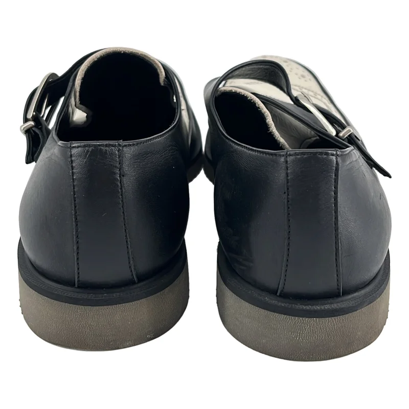 COMME des GARCONS HOMME PLUS / コムデギャルソンオムプリュス | レザー ツートーン バックル シューズ | 27 | メンズ