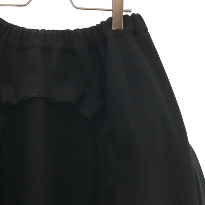 COMME des GARCONS / コムデギャルソン | 2025AW | 接着加工 ウール イージースカート | S | レディース