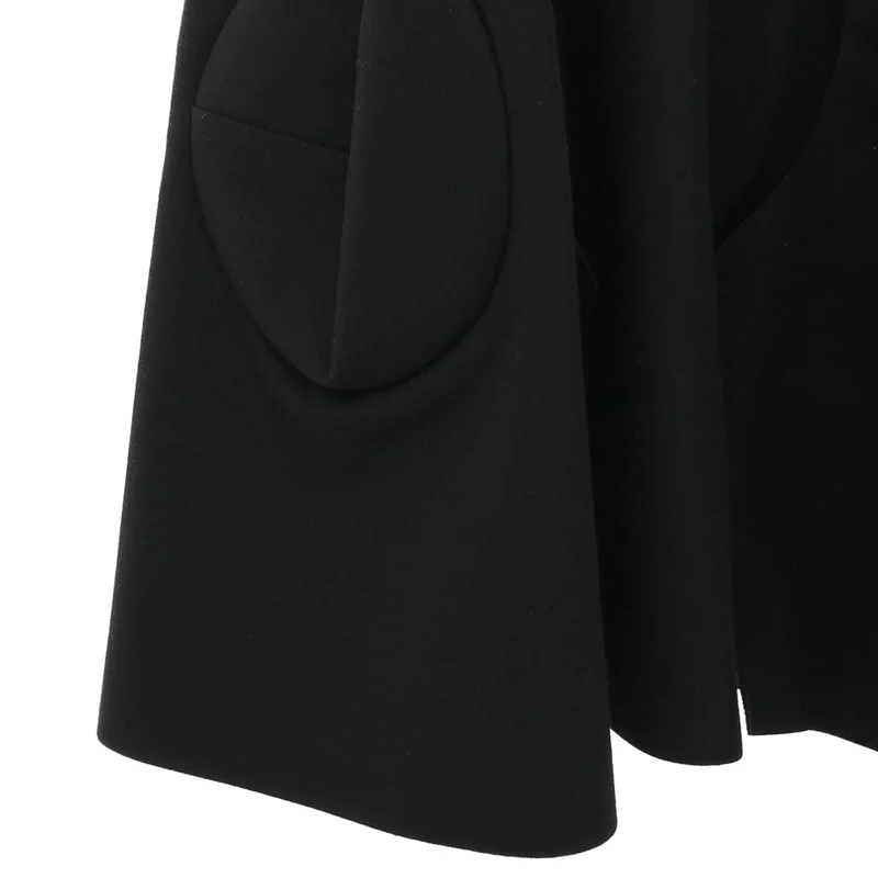 COMME des GARCONS / コムデギャルソン | 2025AW | 接着加工 ウール イージースカート | S | レディース