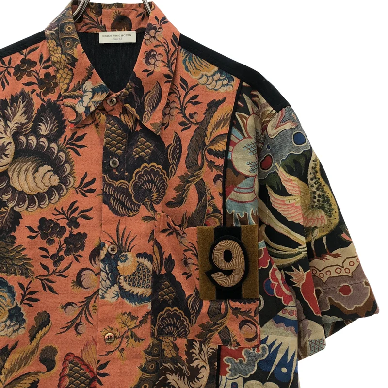 DRIES VAN NOTEN / ドリスヴァンノッテン | 2014SS | ボタニカル ジャガード シャツ | 48 | メンズ