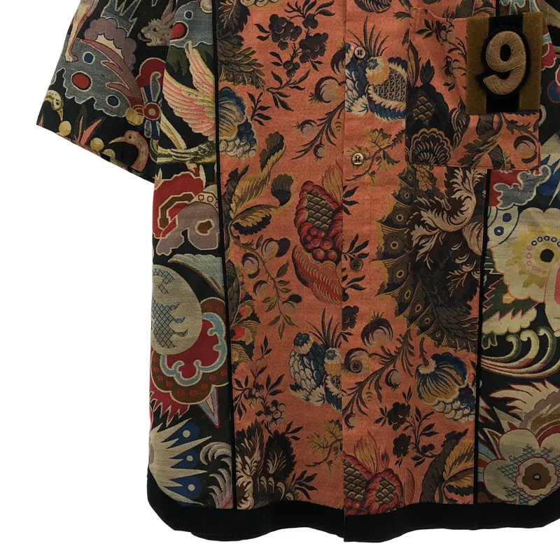 DRIES VAN NOTEN / ドリスヴァンノッテン | 2014SS | ボタニカル ジャガード シャツ | 48 | メンズ