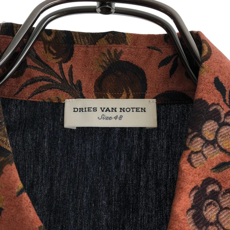 DRIES VAN NOTEN / ドリスヴァンノッテン | 2014SS | ボタニカル ジャガード シャツ | 48 | メンズ