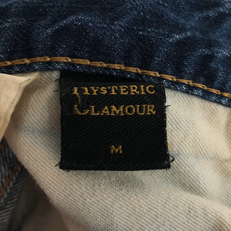 HYSTERIC GLAMOUR / ヒステリックグラマー | スタッズ デニムパンツ 2AP-6434 | M | レディース