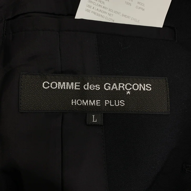 COMME des GARCONS HOMME PLUS / コムデギャルソンオムプリュス | 2026SS | ウール ギャバジン 変形 ジャケット | L | メンズ