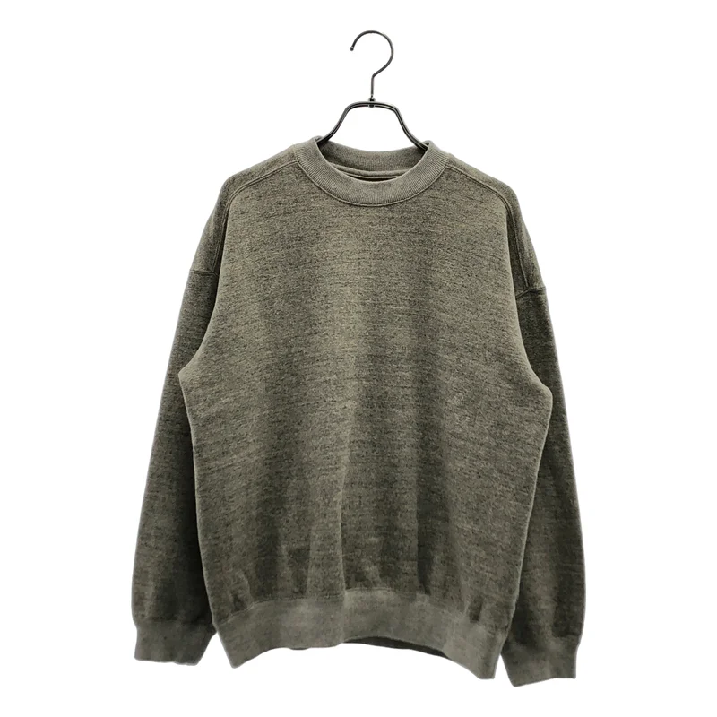 HUIS / ハウス | × yohaku / ヨハク / 別注 吊り編み&茶綿 スウェットプルオーバー | 1 | レディース