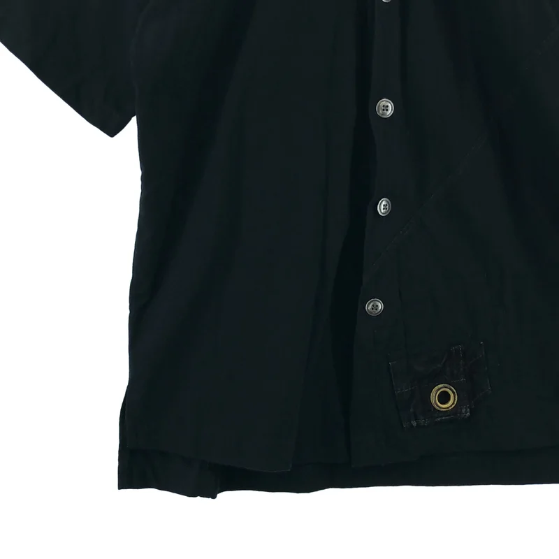 GREG LAUREN / グレッグローレン | BLACK TENT SHORT SLEEVE STUDIO / ミリタリー テントシャツ | 2 | メンズ