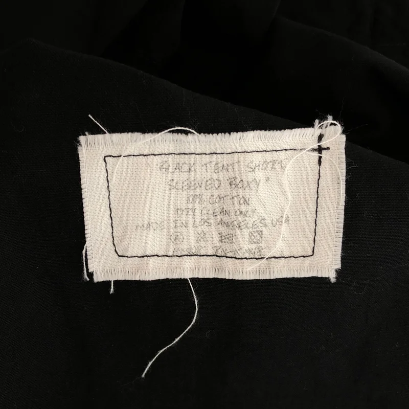 GREG LAUREN / グレッグローレン | BLACK TENT SHORT SLEEVE STUDIO / ミリタリー テントシャツ | 2 | メンズ