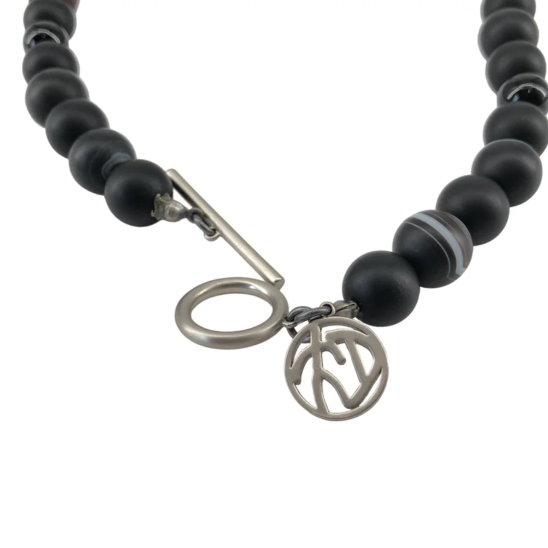 SOSHIOTSUKI / ソウシオオツキ | JUZU NECKLACE TASSEL 数珠 ネックレス | F | メンズ