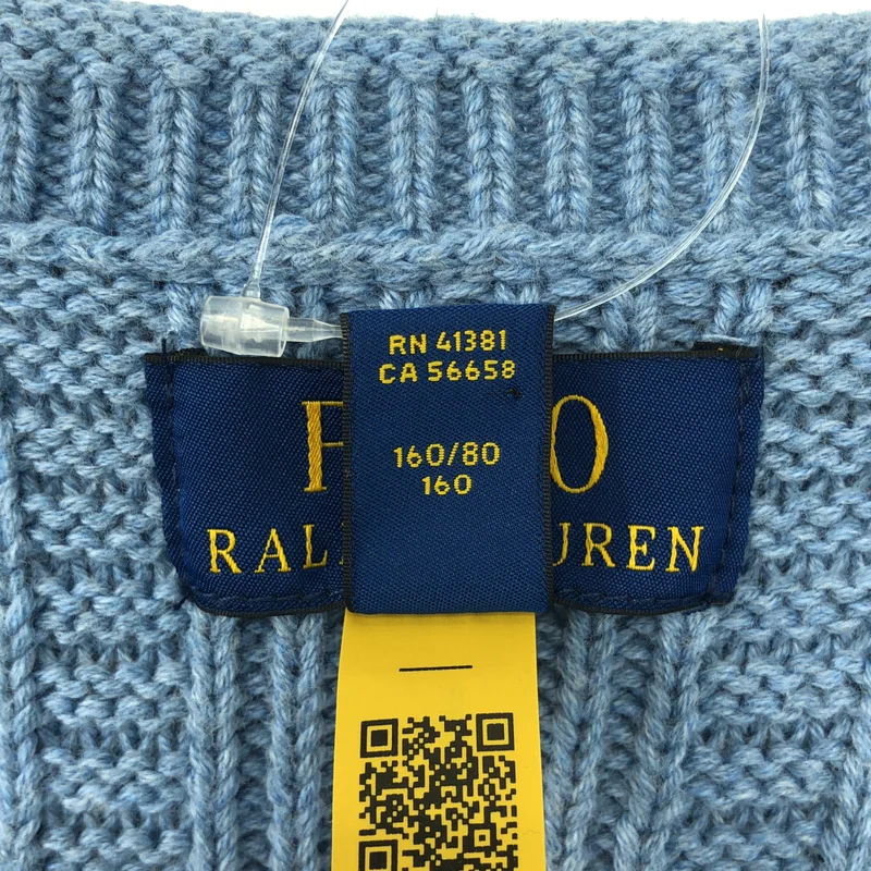 POLO RALPH LAUREN / ポロラルフローレン | コットン 星条旗 ニット セーター | L | レディース