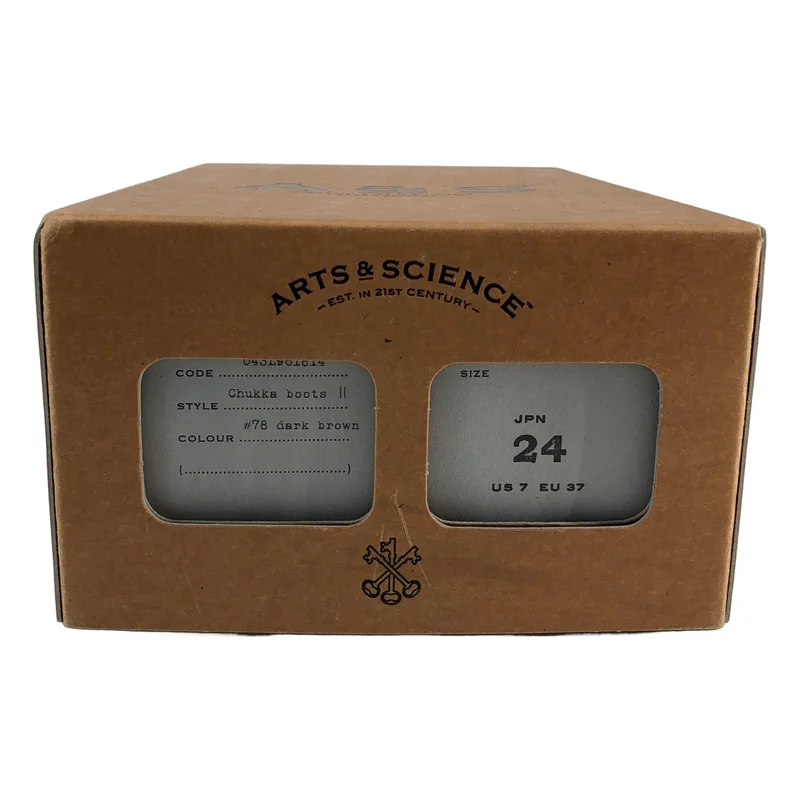 ARTS&SCIENCE / アーツアンドサイエンス | Chukka boots II チャッカブーツ | 24 | レディース