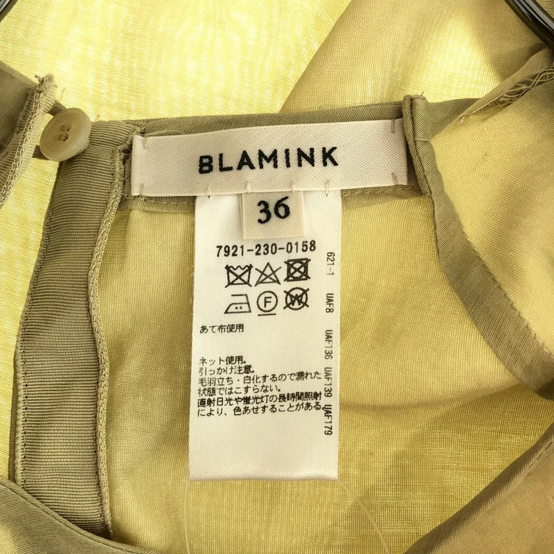 BLAMINK / ブラミンク | コットン シルク ドルマンスリーブ ブラウス | 36 | レディース