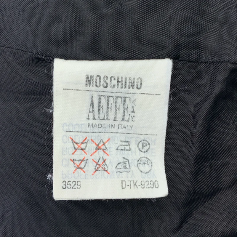 MOSCHINO / モスキーノ | 金ボタン シングルブレスト ジャケット / 総裏地 | 36 | レディース