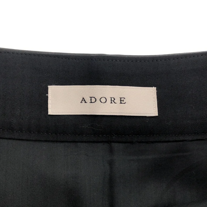 ADORE / アドーア | リネン混 オックスパイピング タイトスカート | 36 | レディース