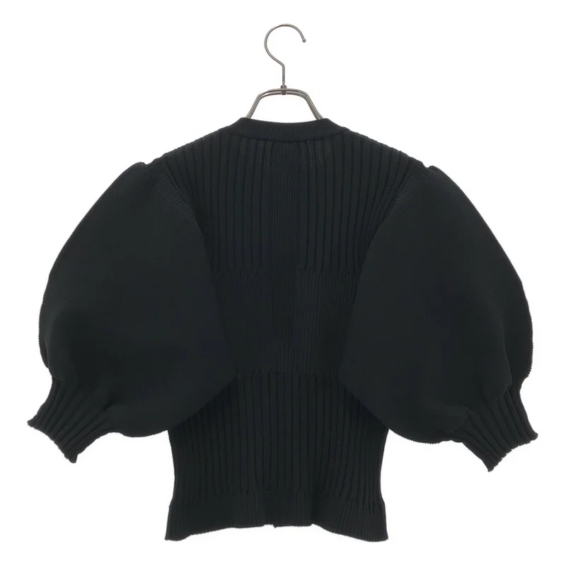 CFCL / シーエフシーエル | 2025AW | FLUTED SHORT PUFF SLEEVE CARDIGAN / フルーテッド ショート パフスリーブカーディガン | F | レディース