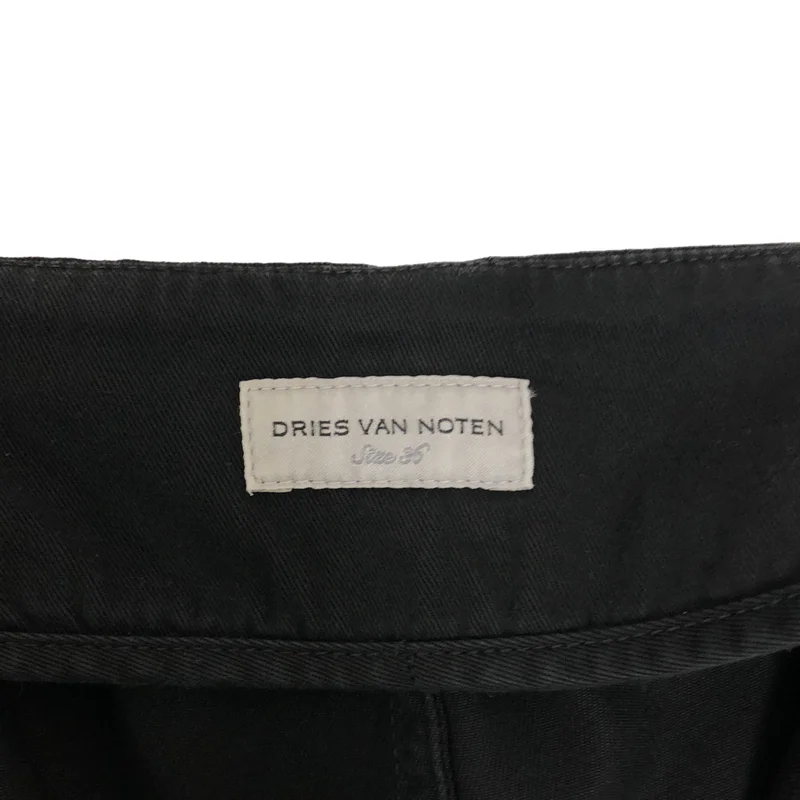 DRIES VAN NOTEN / ドリスヴァンノッテン | 2021AW | コットン ラップ巻き スカート | 36 | レディース