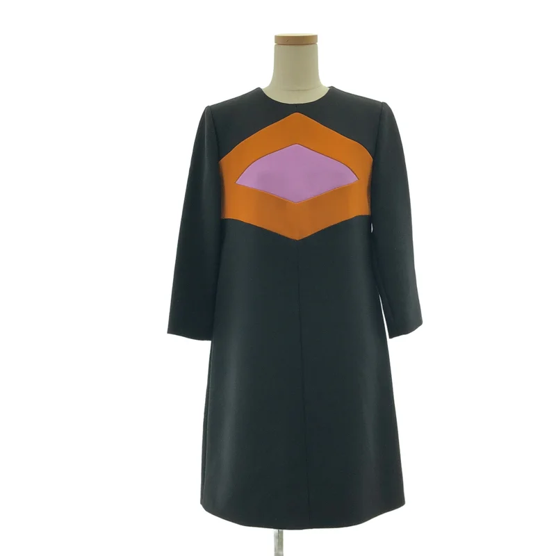 MARNI / マルニ | Superhero Dress / バックジップ ドレス ワンピース / 総裏地 | 38 | レディース