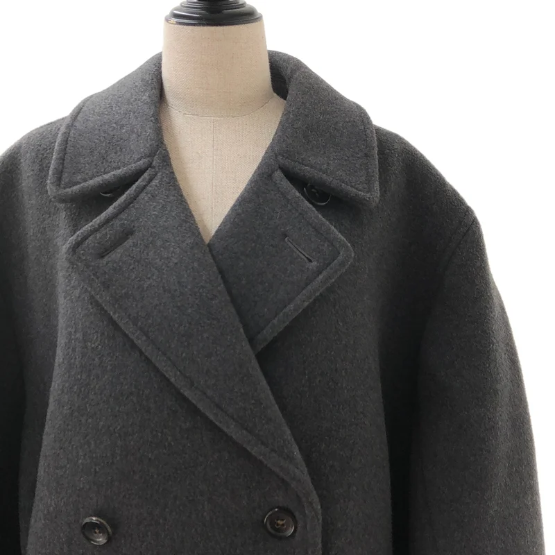 COMME des GARCONS / コムデギャルソン | 1980s | ウール縮絨 ダブルブレストコート C-080050 |