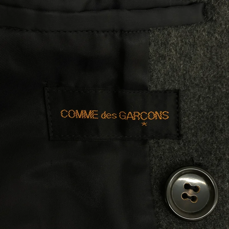 COMME des GARCONS / コムデギャルソン | 1980s | ウール縮絨 ダブルブレストコート C-080050 |