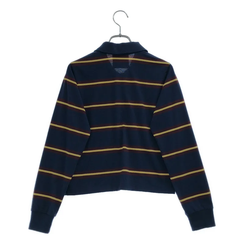 INSCRIRE / アンスクリア | Border Short Polo Shirt シャツ | MEDIUM | レディース