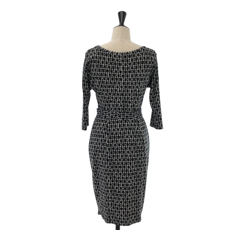 WEEKEND MAX MARA / ウィークエンドマックスマーラ | 総柄 ベルテッド ワンピース | S | レディース