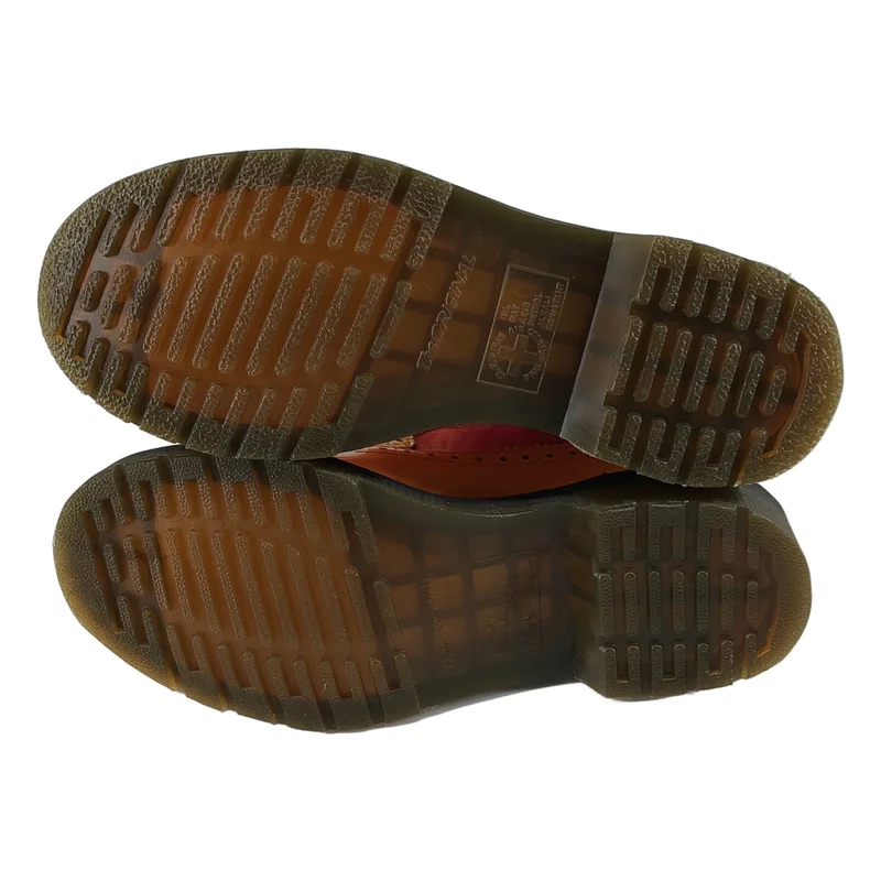 Dr.Martens / ドクターマーチン | HARRIE 8ホール パテントレザー ウィングチップ レースアップブーツ | UK4 | レディース