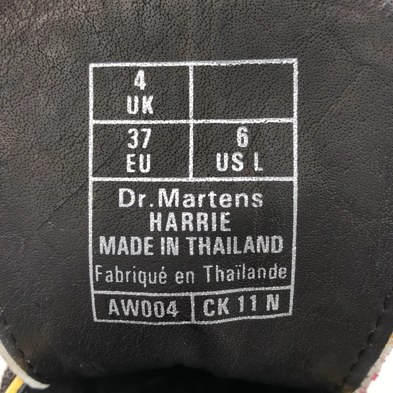 Dr.Martens / ドクターマーチン | HARRIE 8ホール パテントレザー ウィングチップ レースアップブーツ | UK4 | レディース