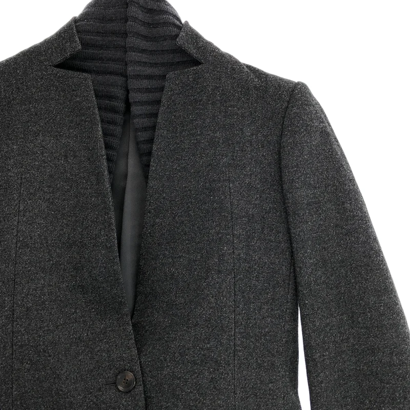 GUCCI / グッチ | ウール カシミヤ ショールカラー テーラードジャケット | 38 | レディース