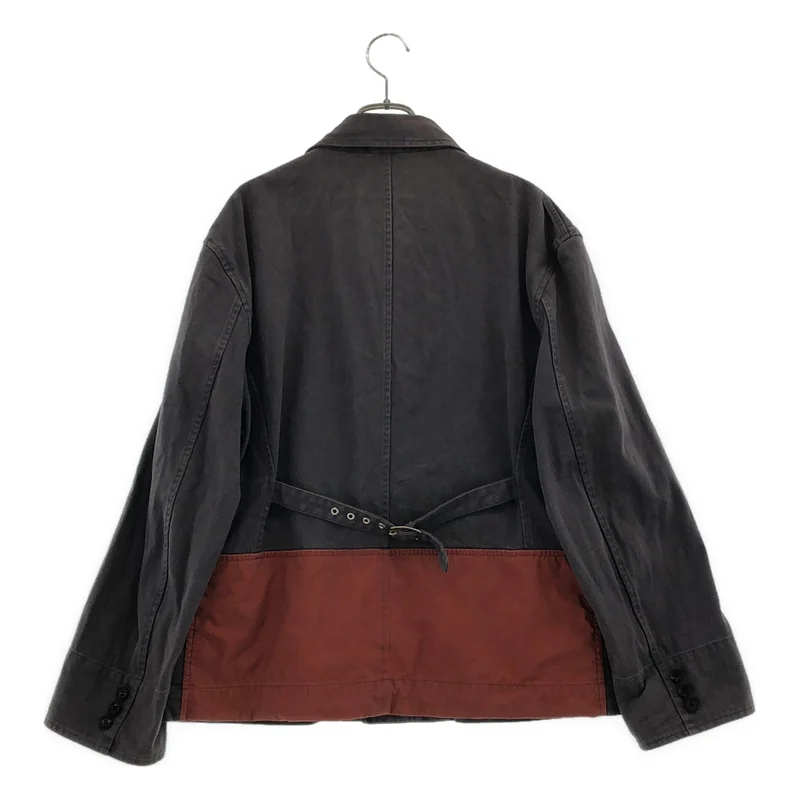 COMME des GARCONS HOMME / コムデギャルソンオム | 1995AW | コットン 切替 カバーオール ジャケット | M | メンズ