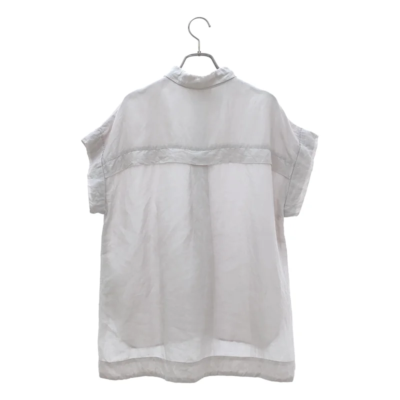 1er Arrondissement / プルミエアロンディスモン | リネン ロールアップ シャツ | 38 | レディース