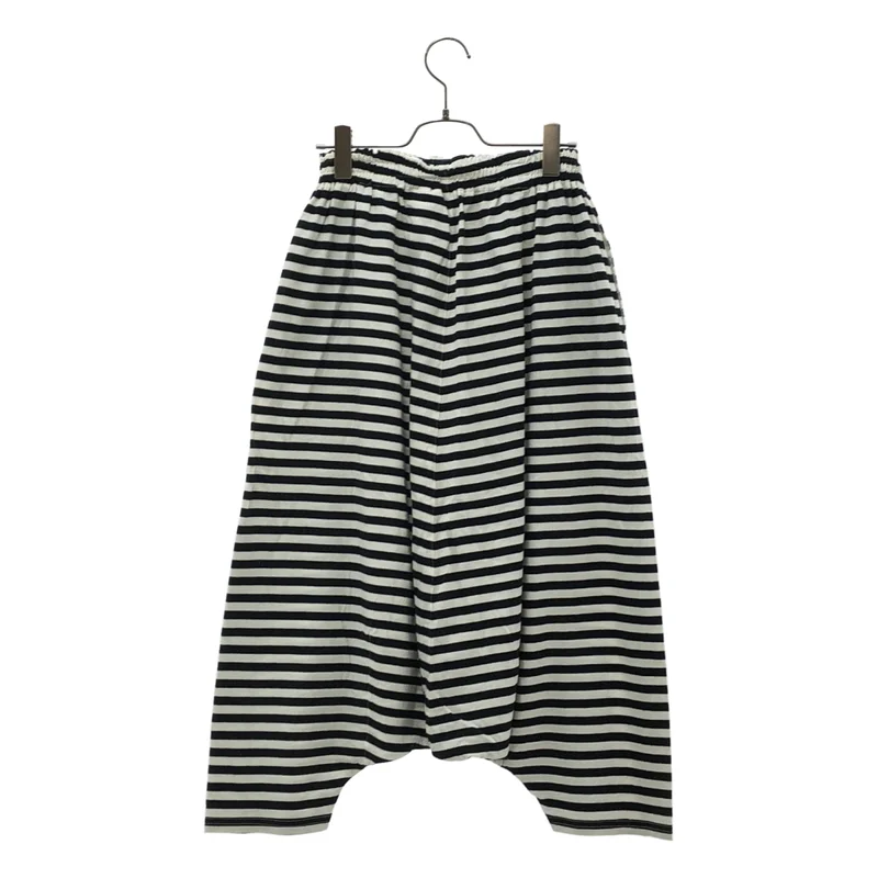 JUNYA WATANABE COMME des GARCONS / ジュンヤワタナベ | ボーダー サルエル パンツ JK-T060 | XS | レディース