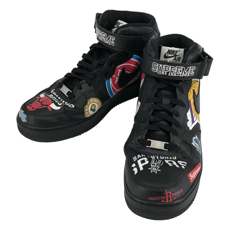 SUPREME / シュプリーム | × NIKE × NBA AIR FORCE 1 MID '07スニーカー A08017-001 | 27.5 | メンズ