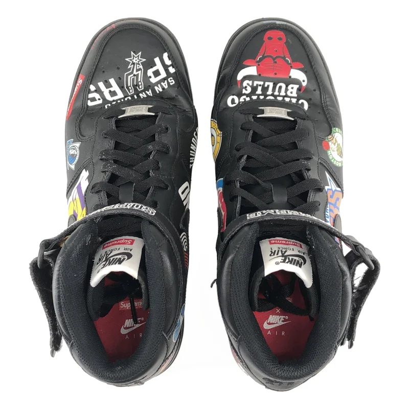 SUPREME / シュプリーム | × NIKE × NBA AIR FORCE 1 MID '07スニーカー A08017-001 | 27.5 | メンズ