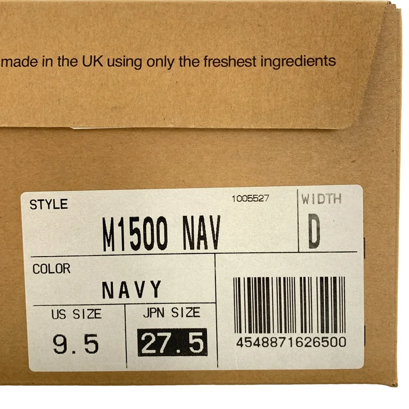 New Balance / ニューバランス | M1500NAV / UK製 レザー スニーカー | 9 1/2 | メンズ