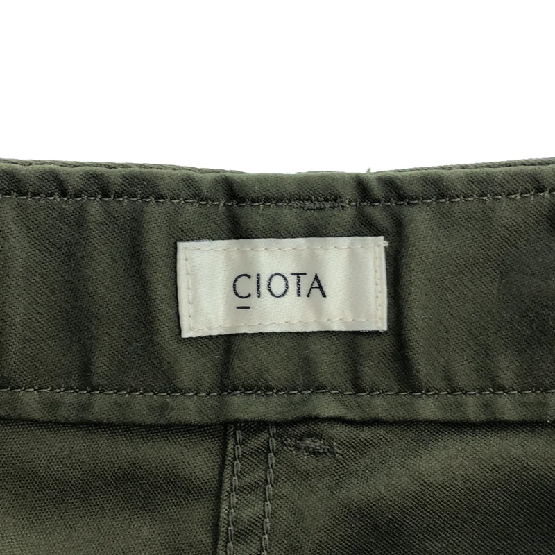 CIOTA / シオタ | スビンコットンバックサテンベイカーパンツ | 5 | メンズ