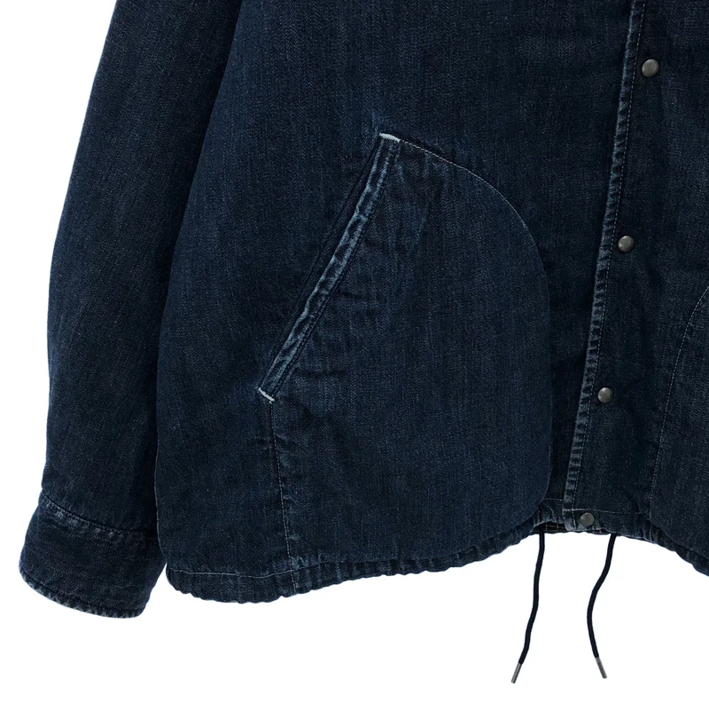 visvim / ビズビム | 2025SS | SS COACH DOWN COVERALL ダウン デニム カバーオール ジャケット | 4 | メンズ