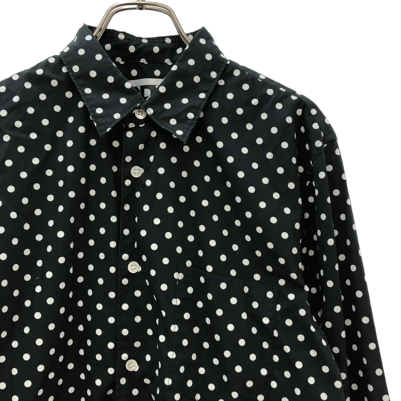 CDG by Comme des Garcons. / シーディージー コムデギャルソン | 2021年製 | コットン バックロゴ ポルカドットシャツ | M | メンズ