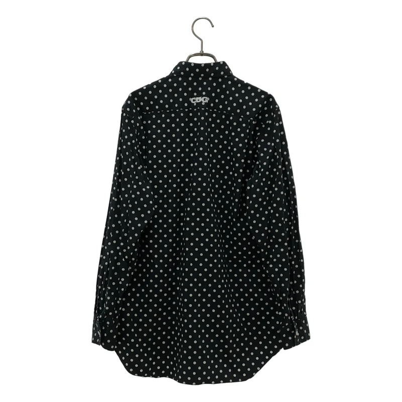 CDG by Comme des Garcons. / シーディージー コムデギャルソン | 2021年製 | コットン バックロゴ ポルカドットシャツ | M | メンズ