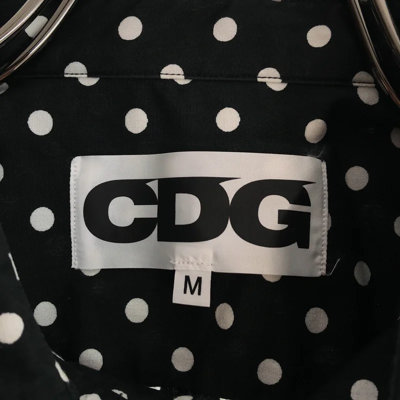 CDG by Comme des Garcons. / シーディージー コムデギャルソン | 2021年製 | コットン バックロゴ ポルカドットシャツ | M | メンズ