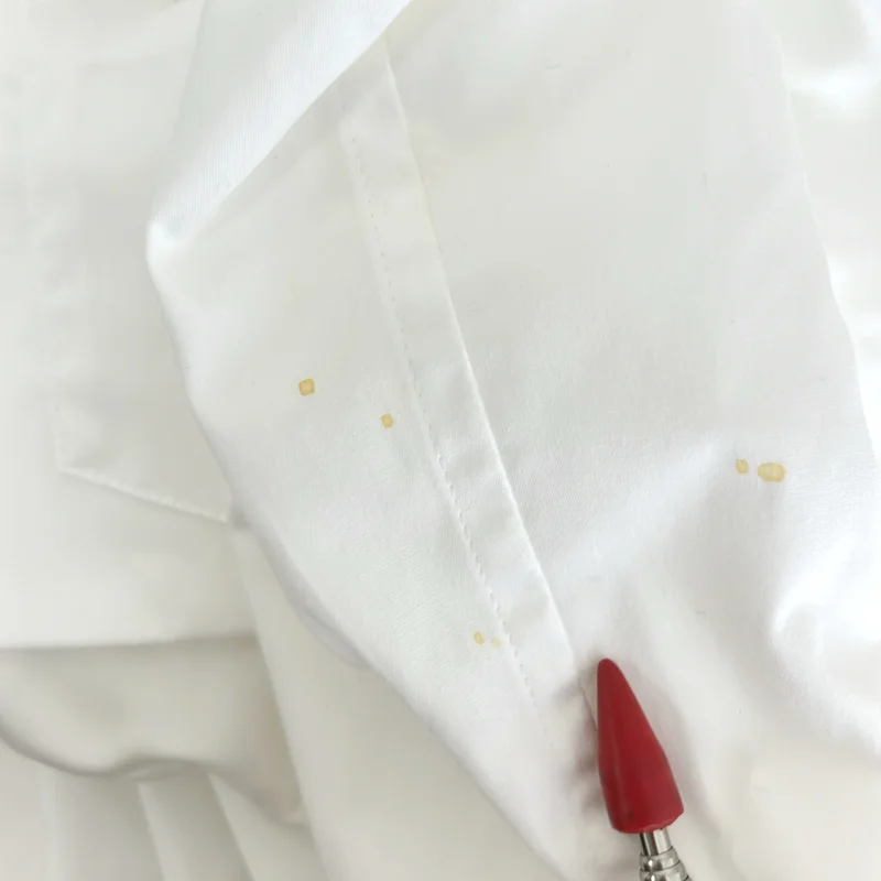 sacai / サカイ | 2022AW | Cotton Poplin Dress / オーバーシルエット カットオフ プリーツ シャツ ワンピース | 2 | レディース
