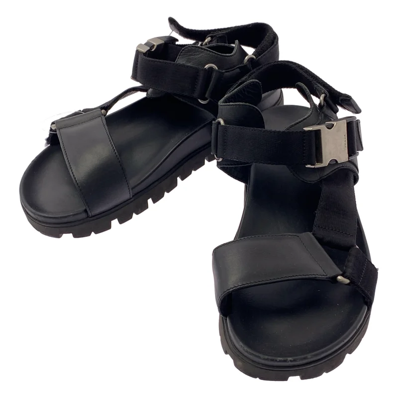 PRADA / プラダ | アンクル ストラップ サンダル | 8 1/2 | メンズ