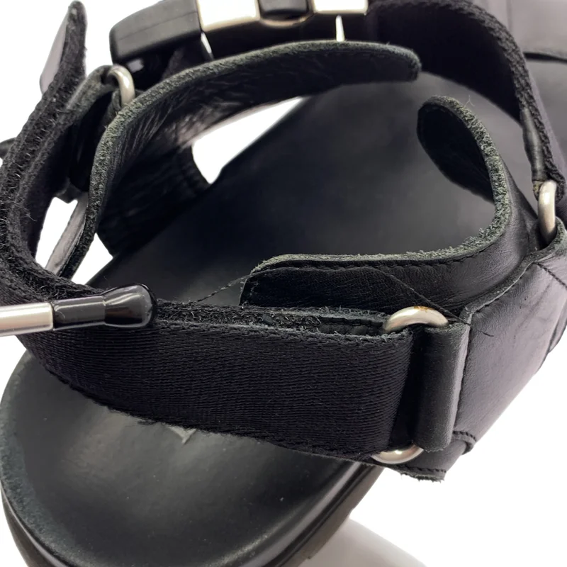 PRADA / プラダ | アンクル ストラップ サンダル | 8 1/2 | メンズ